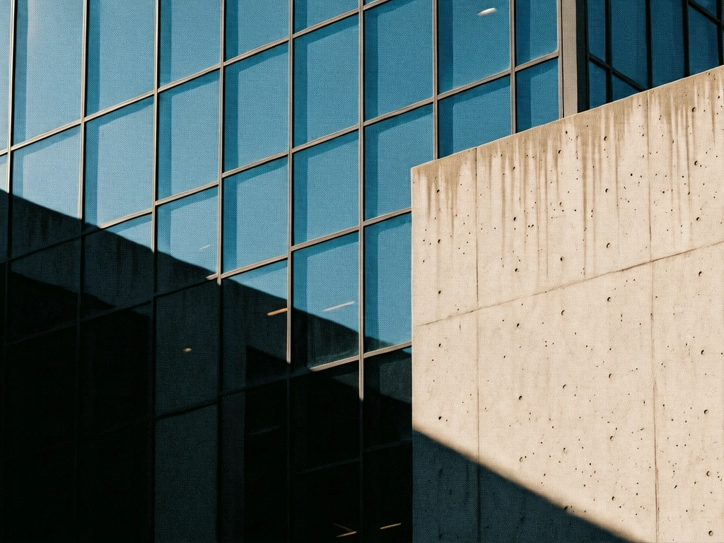Architektonische Struktur des Geldixo Instituts